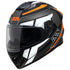 Casca Moto IXS 216 2.2 GREY-BLACK-NEON ORANGE